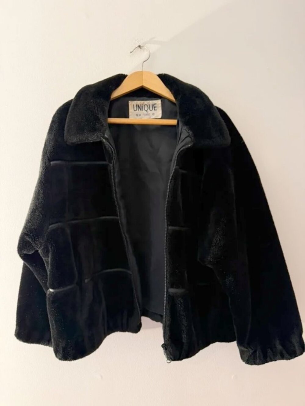 Unique New York Black Faux Fur Jacket – Women's